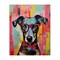 Stupell Industries Quirky Spectacle Dog Canvas Wall Art Design by LSR Design Studio